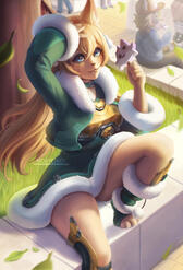 Lux Furry Fanart